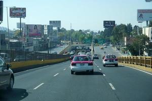 MEXICO CITY, MEXICO - NOVEMBER 5 2017 - Mexican metropolis capital congested traffic photo