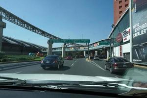 MEXICO CITY, MEXICO - NOVEMBER 5 2017 - Mexican metropolis capital congested traffic photo