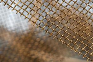 gold metallic grid background photo