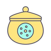 Cookie Jar Vector Icon