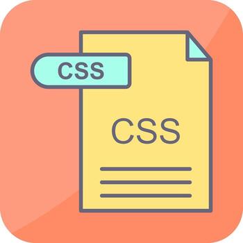 icono de vector de css