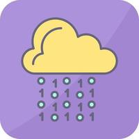 Cloud Coding Vector Icon