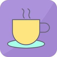 Unique Hot Coffee Vector Icon