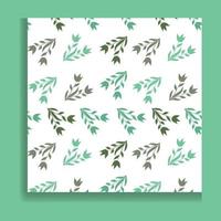 Seamless floral pattern with Beautiful flowers and leaves. Vector Illustration.
