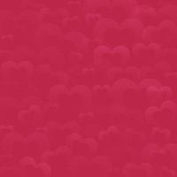 Valentine's day design, pattern with textured hearts in Viva Magenta color. Pink background. Design texture elements for  banner, card, cover, poster, backdrop, wall. Vector illustration.