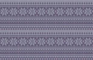 beautiful seamless knitted pattern background vector