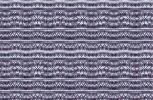 beautiful seamless knitted pattern background vector