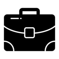 Portfolio vector icon trendy style, portable case