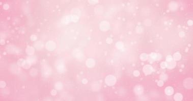 Animierter Hintergrund mit rosa Farbverläufen zum Valentinstag. abstrakter Luxus-Bokeh-Hintergrund. nahtlose Loop-Animation video