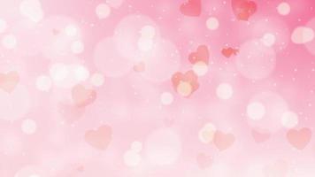 Romantic Valentine Background Pink Gradient. video