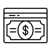 Money vector icon in trendy style ready to use