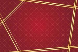 modern luxury abstract background with golden line elements gradient red background modern for design vector