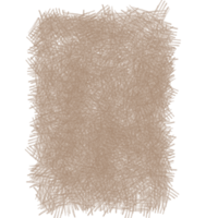 Brown Coloured Pencil Scribble Paint png