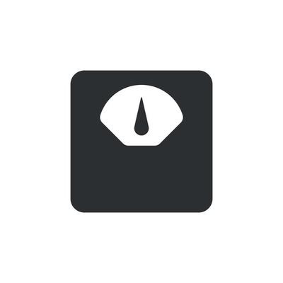 Scale icon in flat style. Weight balance vector illustration on isolated background. Equilibrium comparison sign business concept.