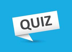 Quiz guess social media icon in flat style. Faq vector illustration on isolated background. Help button sign business concept.