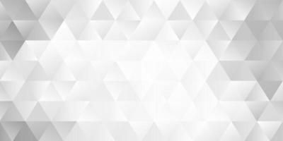 Abstract banner with a monochrome low poly design vector