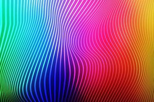 Abstract Background wave Gradient curve defocused luxury vivid blurred colorful wallpaper Photo