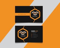 Vector Modern and Clean Business Card Template design