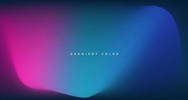 Abstract gradient color background vector