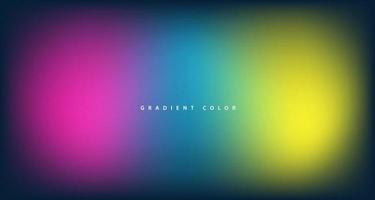 Abstract gradient color background vector