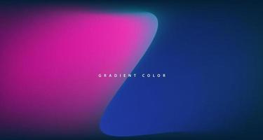 Abstract gradient color background vector