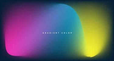 Abstract gradient color background vector