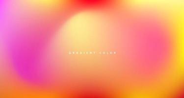 Abstract gradient multicolor background vector