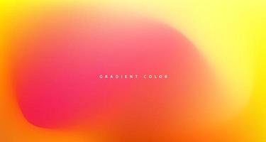 Abstract gradient multicolor background vector