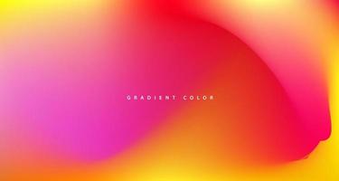 Abstract gradient multicolor background vector