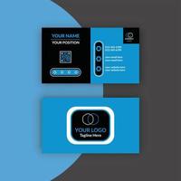 Creative and Clean Business Card Template vector