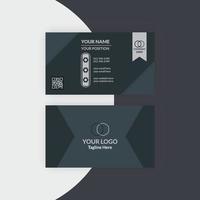 Creative and Clean Business Card Template vector