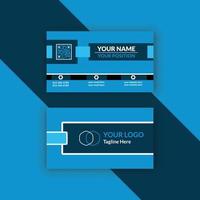 Creative and Clean Business Card Template vector