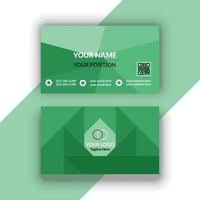 Creative and Clean Business Card Template vector