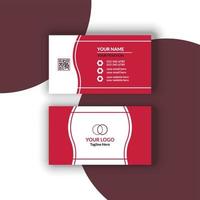 Creative and Clean Business Card Template vector