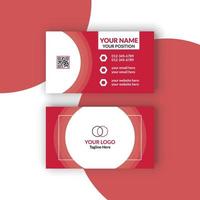 Creative and Clean Business Card Template vector