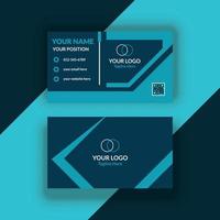 Creative and Clean Business Card Template vector