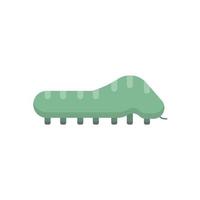 caterpillar icon, flat icon vector illustration isolated on white background. for animal themes and others