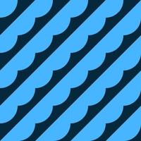 Colorful seamless pattern of blue and black geometrical elements for fabric, textile, wrappers and other various surfaces vector