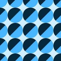 Colorful seamless pattern of black blue bubbles for fabric, textile, wrappers and other various surfaces vector