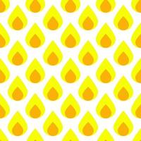Vivid seamless repeating pattern of fire for wallpapers, textile, fabric and other surfaces vector