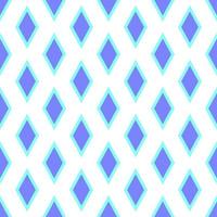 Vivid seamless repeating pattern of blue rhombus for wallpapers, textile, fabric and other surfaces vector