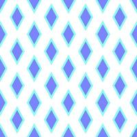 Vivid seamless repeating pattern of blue rhombus for wallpapers, textile, fabric and other surfaces vector