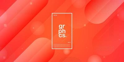 Dynamic background abstract. Gradient orange and red. You can use this background for your content like as video, promotion, blogging, social media, website etc. Eps10 vector