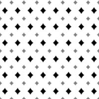 Simple geometric diamond pattern in black and grey on white color background. vector