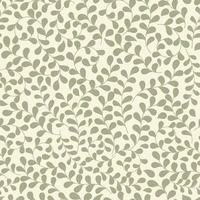 Vector seamless floral pattern curved twigs with leaves.