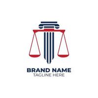 Justice Law Logo vector