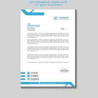 Letterhead Template for your Business. vector