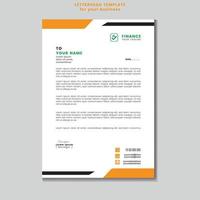 Letterhead Template for your Business. vector