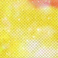 Mermaid scale pattern gold with sparkle gradient color background photo