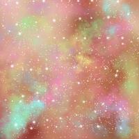 Iridescent Galaxy space background photo